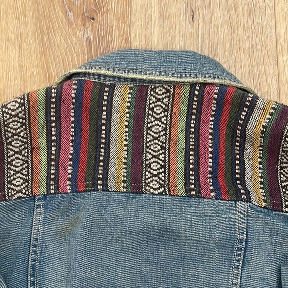 Free people jean jacket size 8 - Picture 7 of 8